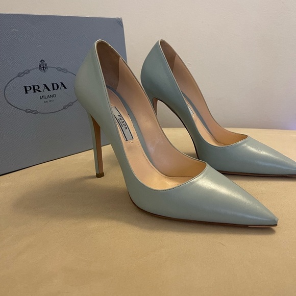 Prada Pointy Toe Pump (Women) - Picture 1 of 3